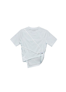 HYEIN SEO - Hemstith Crop Top - SS25 - SKY BLUE